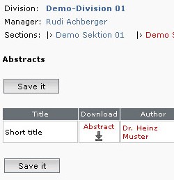 Abstract Management Abstract Management
